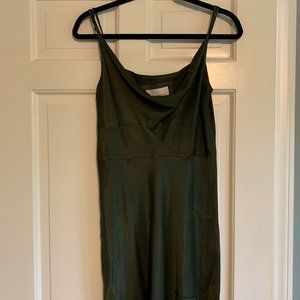 Anthropologie Elyse Bias Slip Dress
